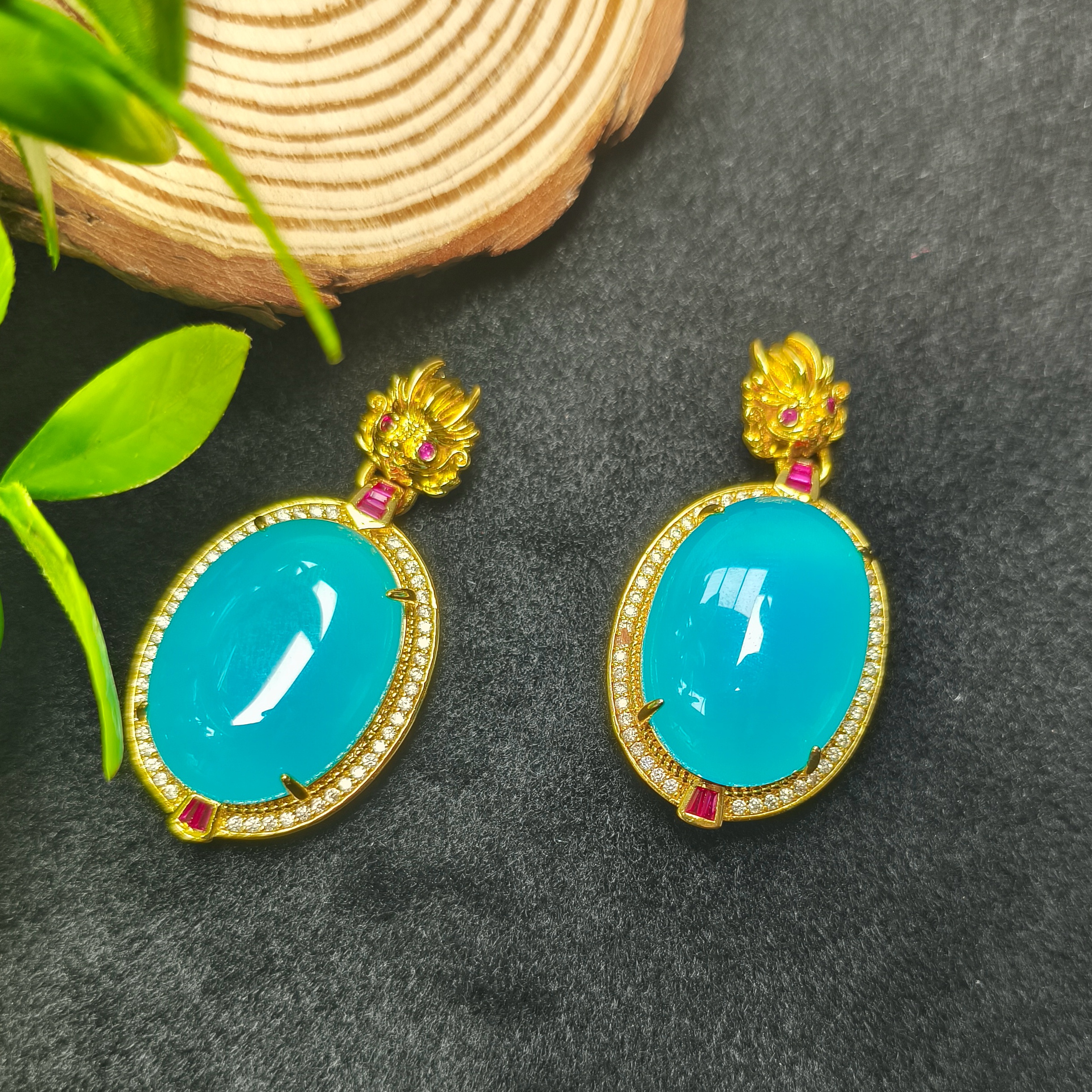 吊坠  时尚高奢气质镶嵌吊坠 多样性发货5A