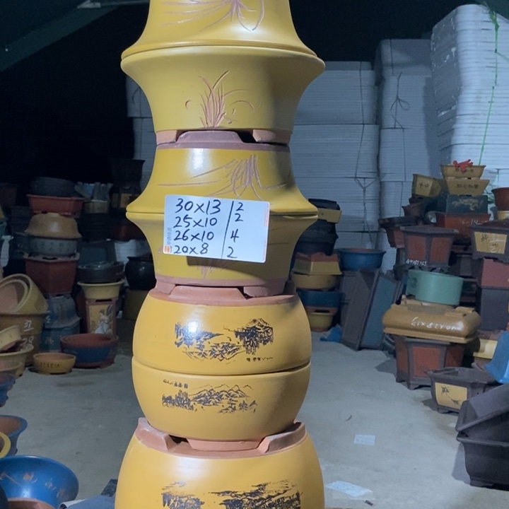 紫砂花盆紫砂紫砂