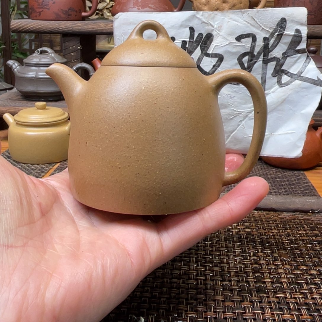 茶壶紫砂宜兴原矿紫砂手工制170微瑕