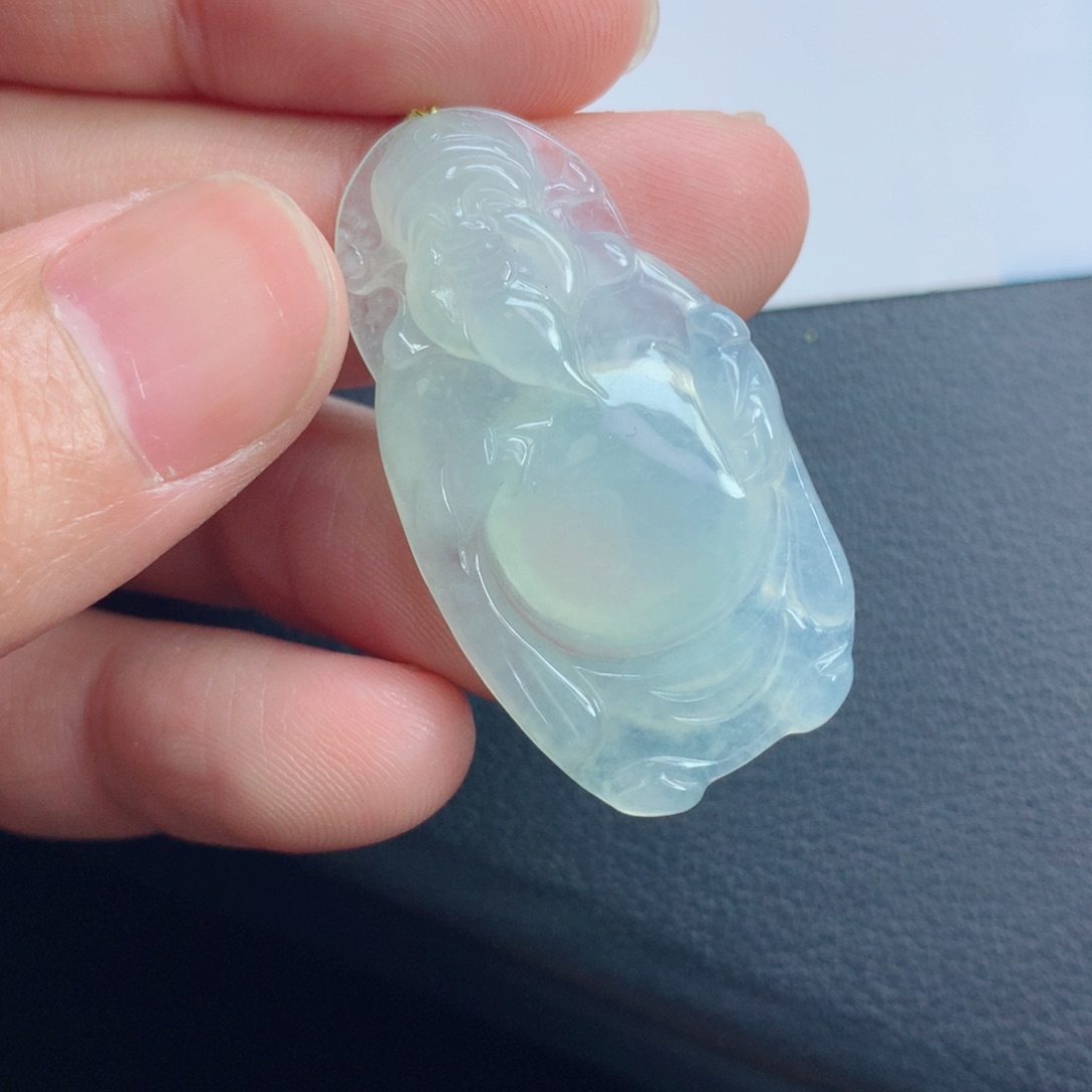 翡翠颈饰未镶嵌财爷