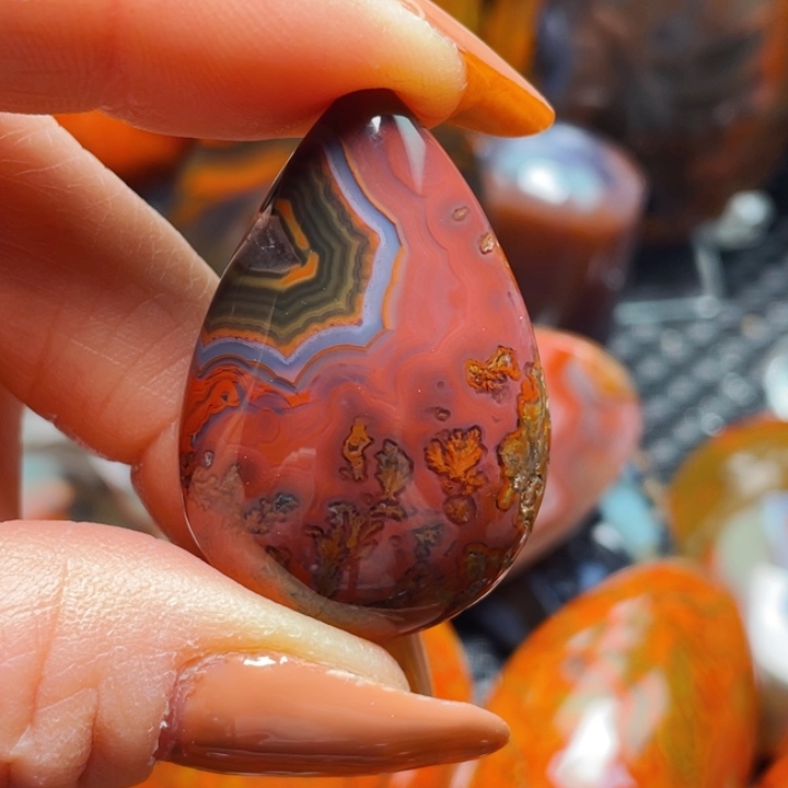 玛瑙/玉髓战国红玛瑙挂件未镶嵌?****?