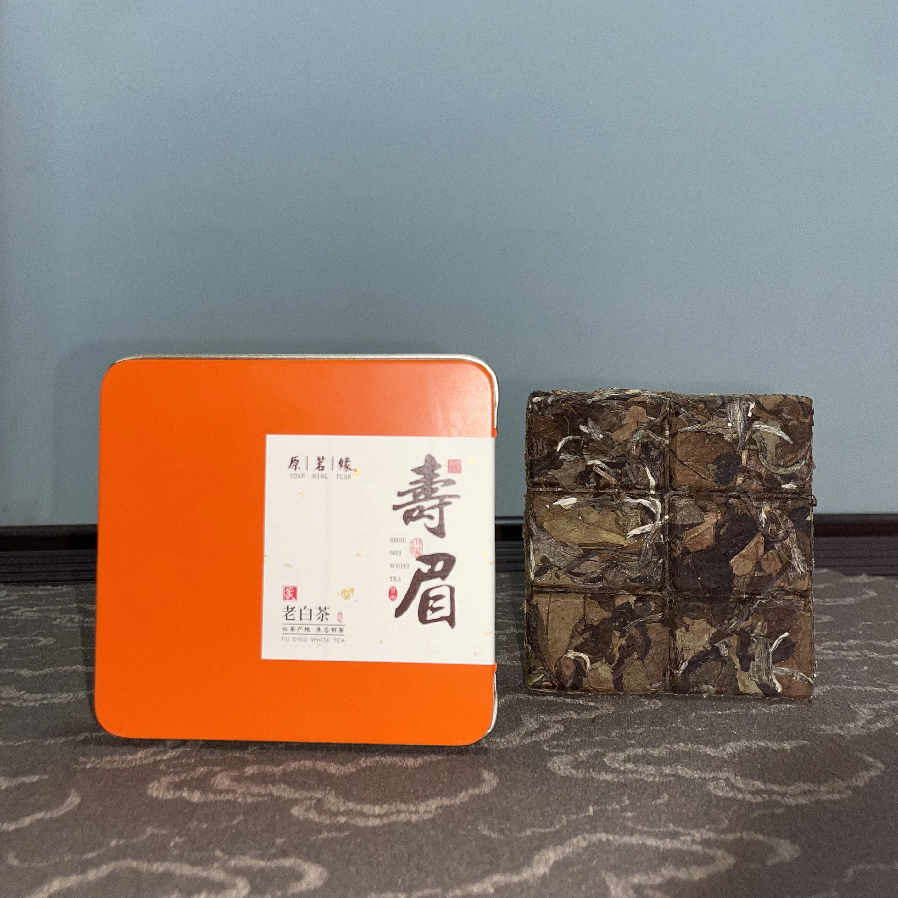 2018年寿眉泡闷煮老白茶福鼎白茶盒装30克