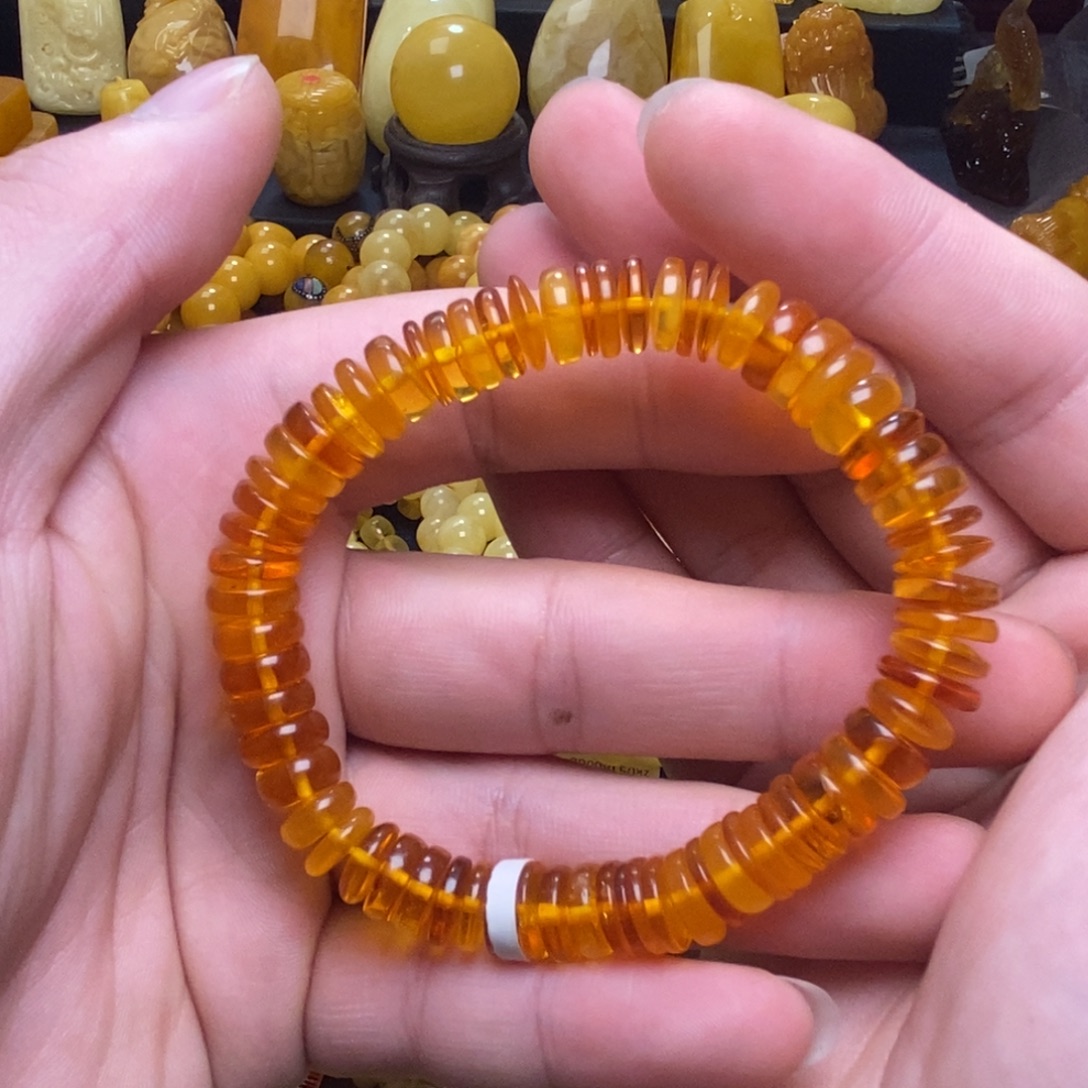 琥珀未镶嵌裸石蜜蜡