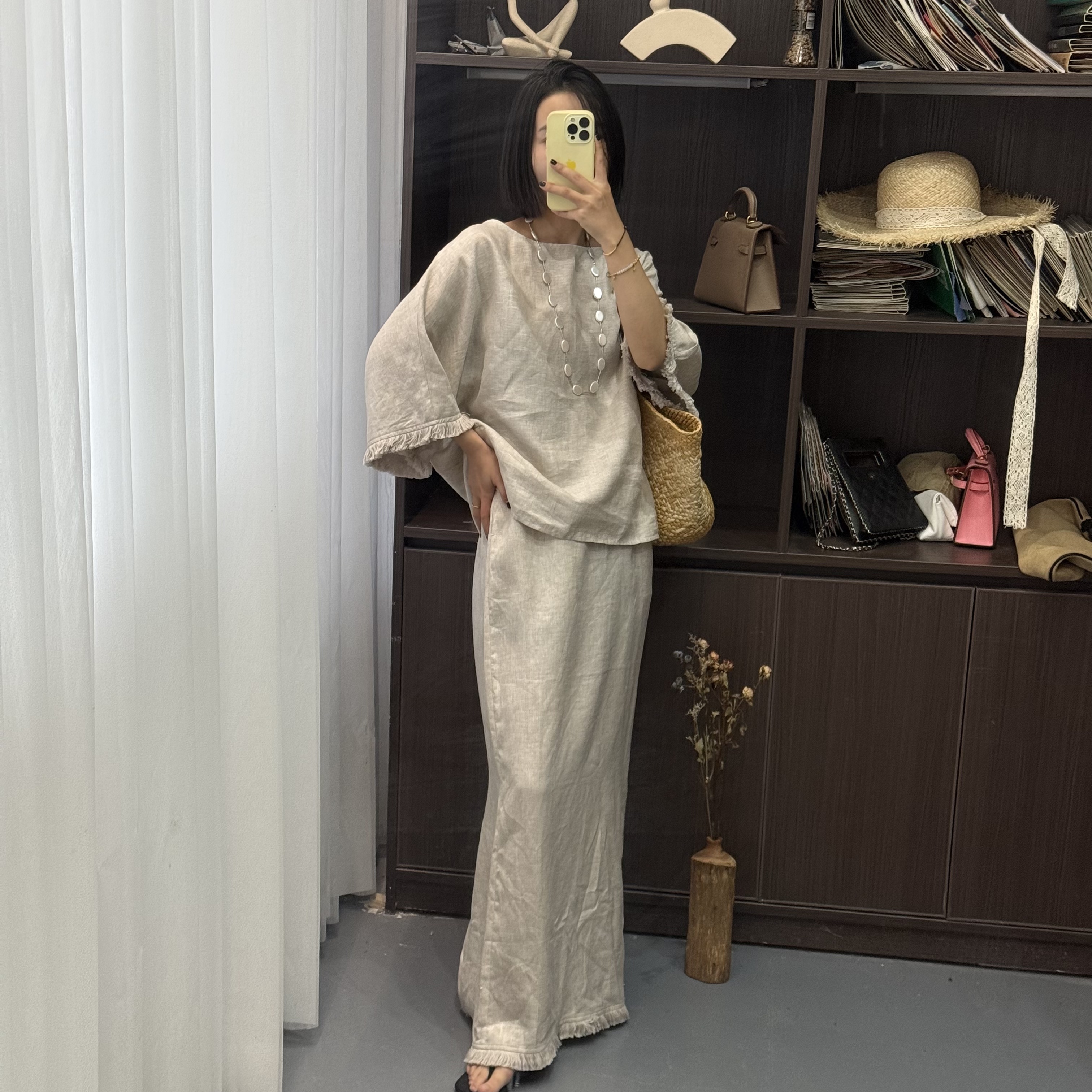 宸渡春夏新款《设计感流苏套装》0229#