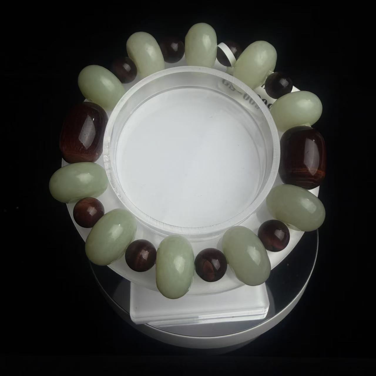 鼓型手串和田玉A060