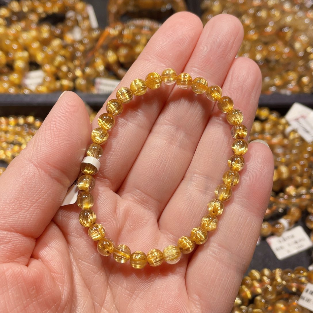 水晶手链未镶嵌天然水晶手链