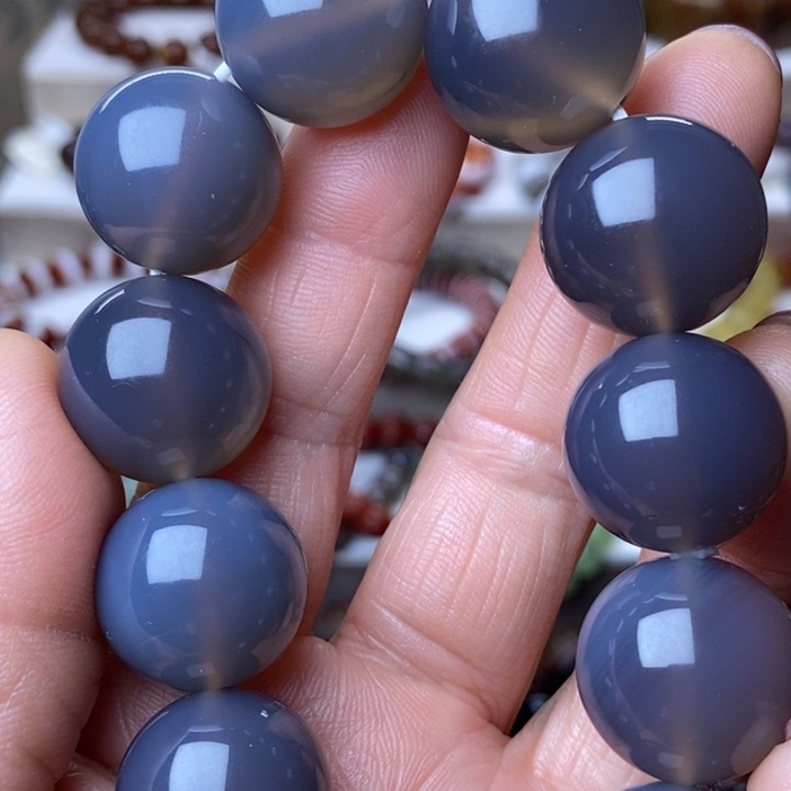 玛瑙/玉髓未镶嵌手链