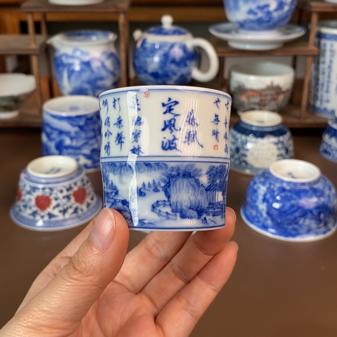 景德镇陶瓷手工手绘