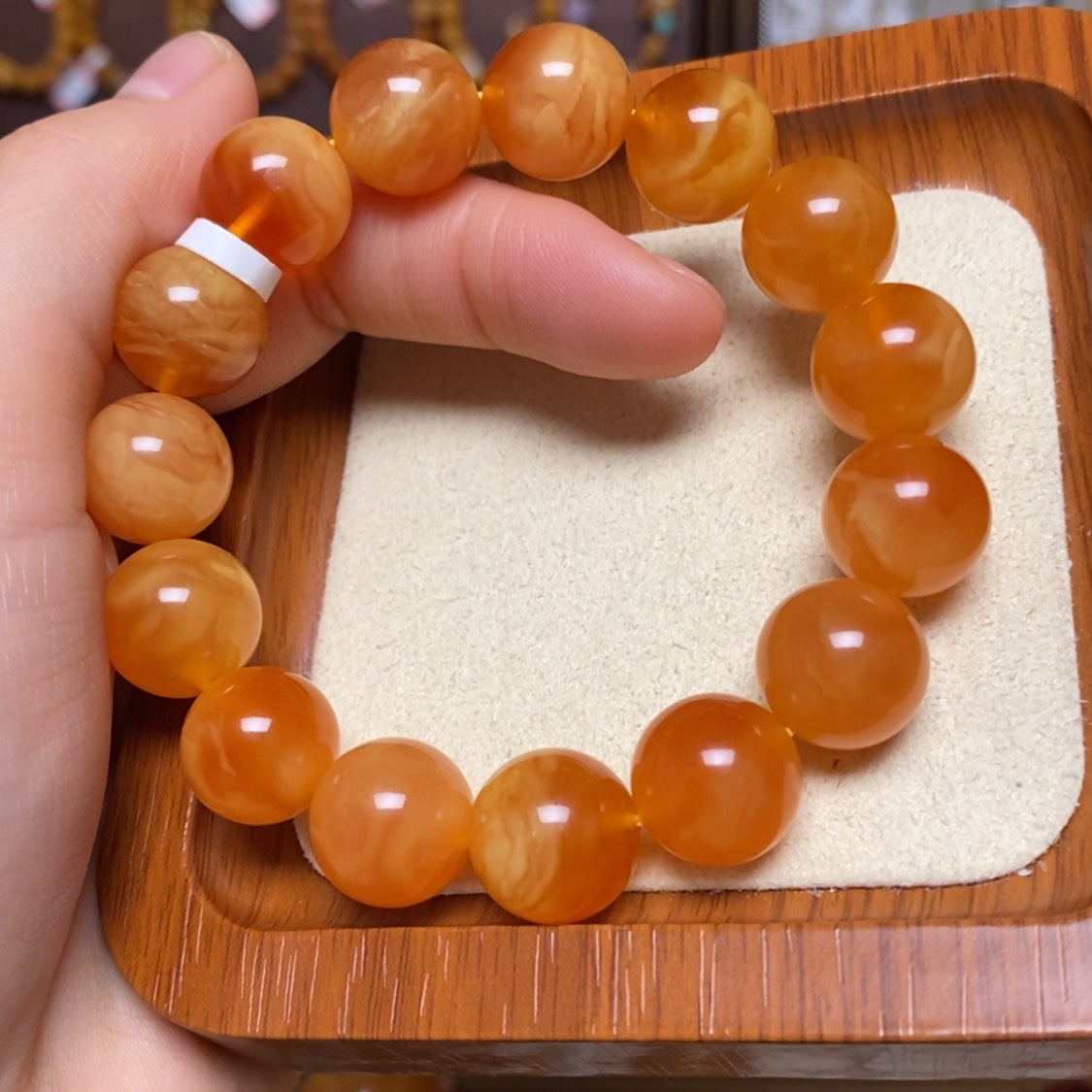 【闪购商品】手链蜜蜡未镶嵌手串