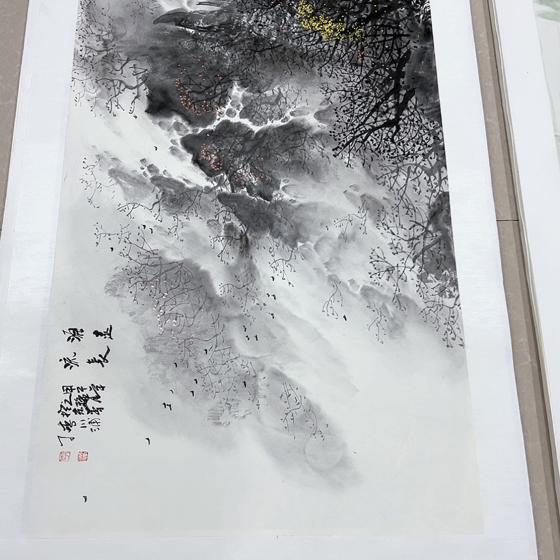 国画小****堂李川浦老师作品