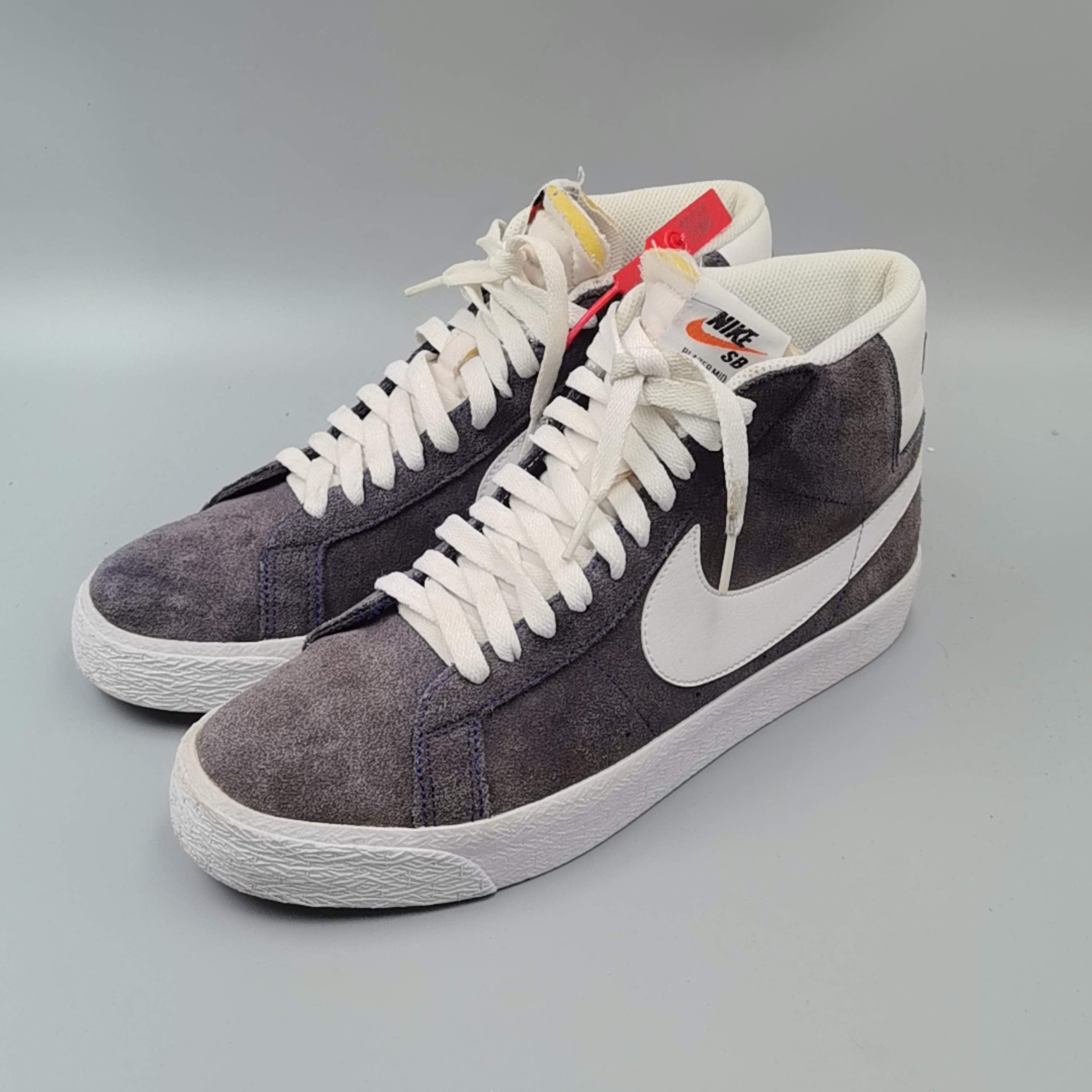 95新 maje 42.5码270 Blazer 板鞋 二手潮鞋 正品 深灰/白色 无盒