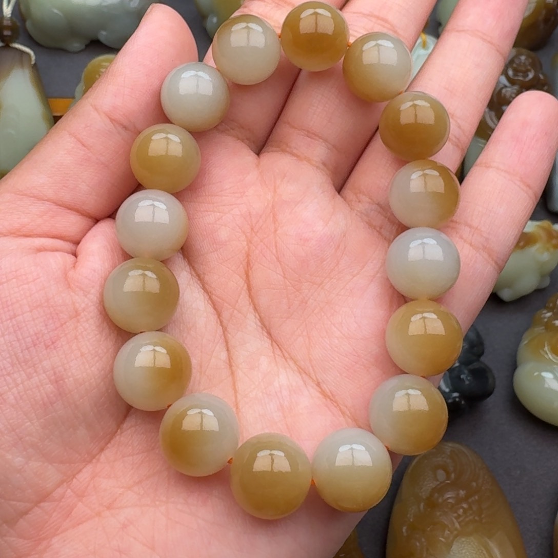 Y***N手串未镶嵌和田玉