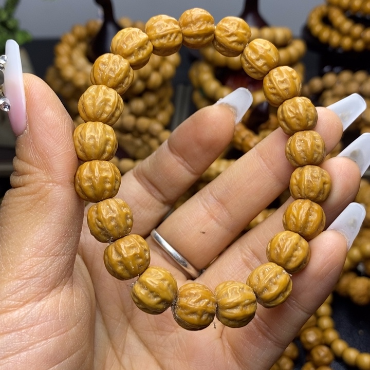 猴头核桃手串猴头猴脑