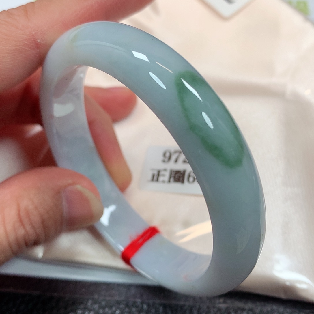 【闪购商品】未镶嵌手镯翡翠972号60.8圈口