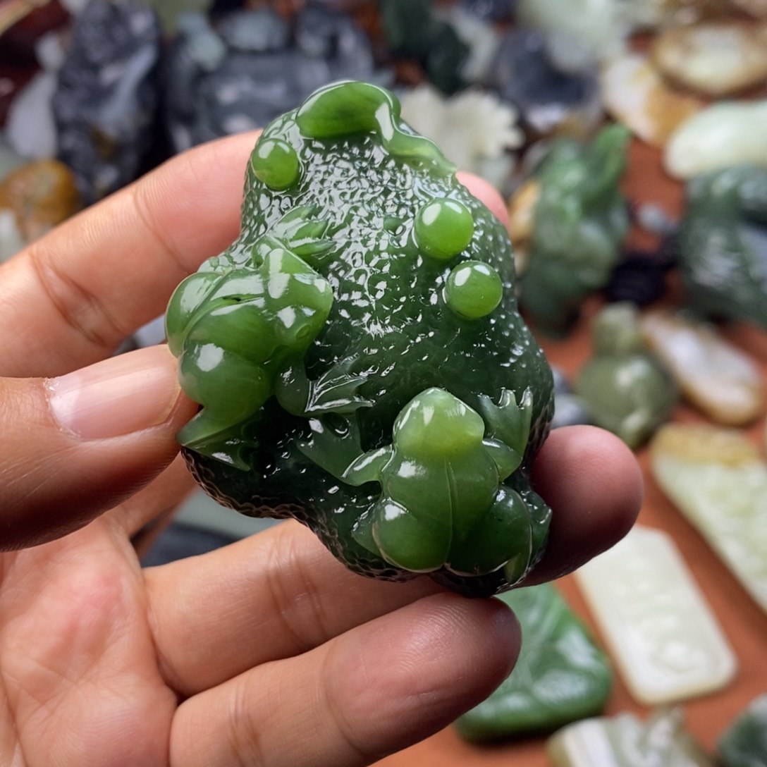 和田玉挂件未镶嵌