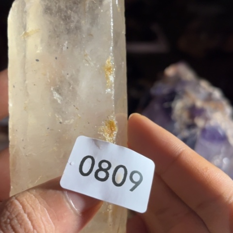 【闪购商品】未镶嵌大型摆件（非配饰）水晶麦*