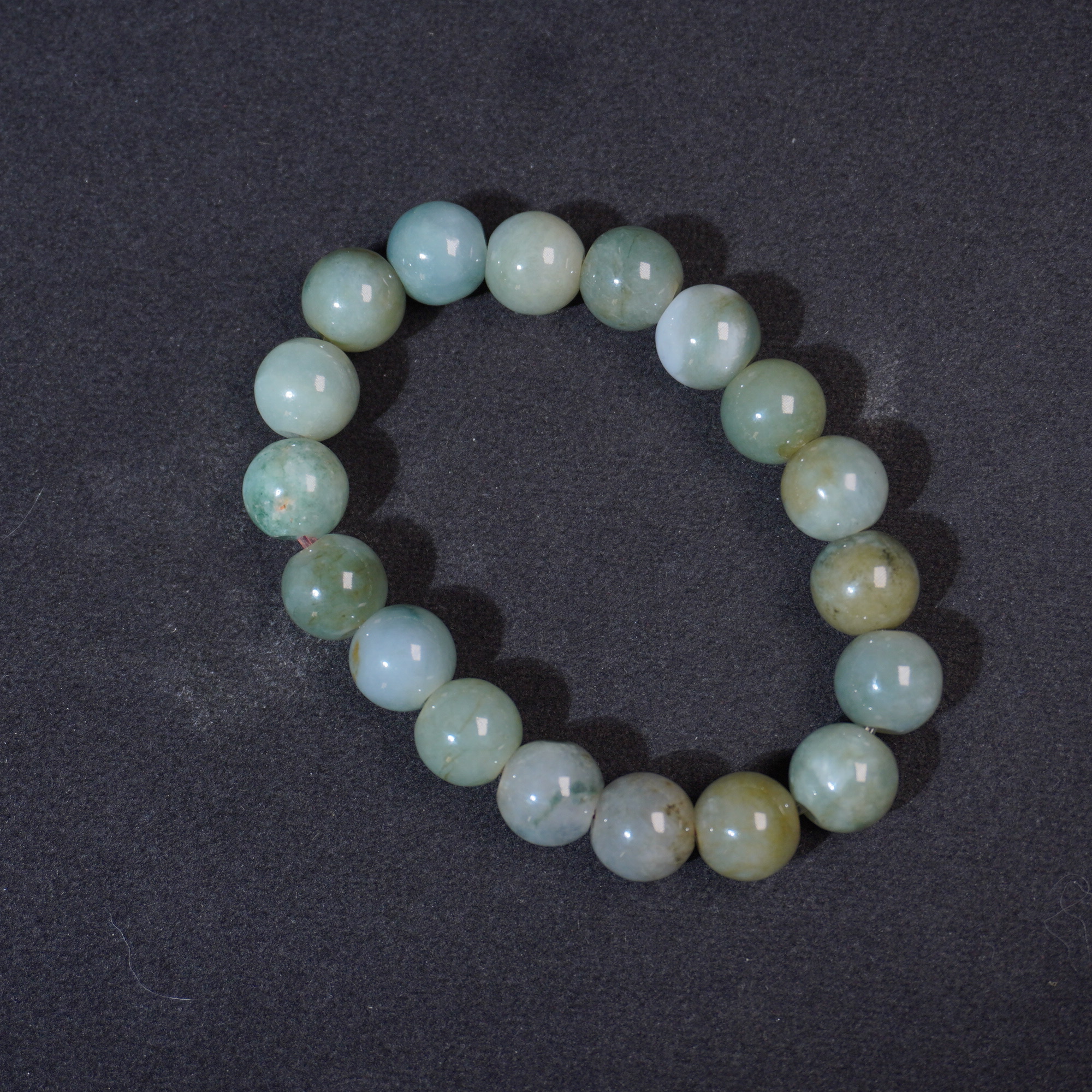 5YE40 清 翡翠手串