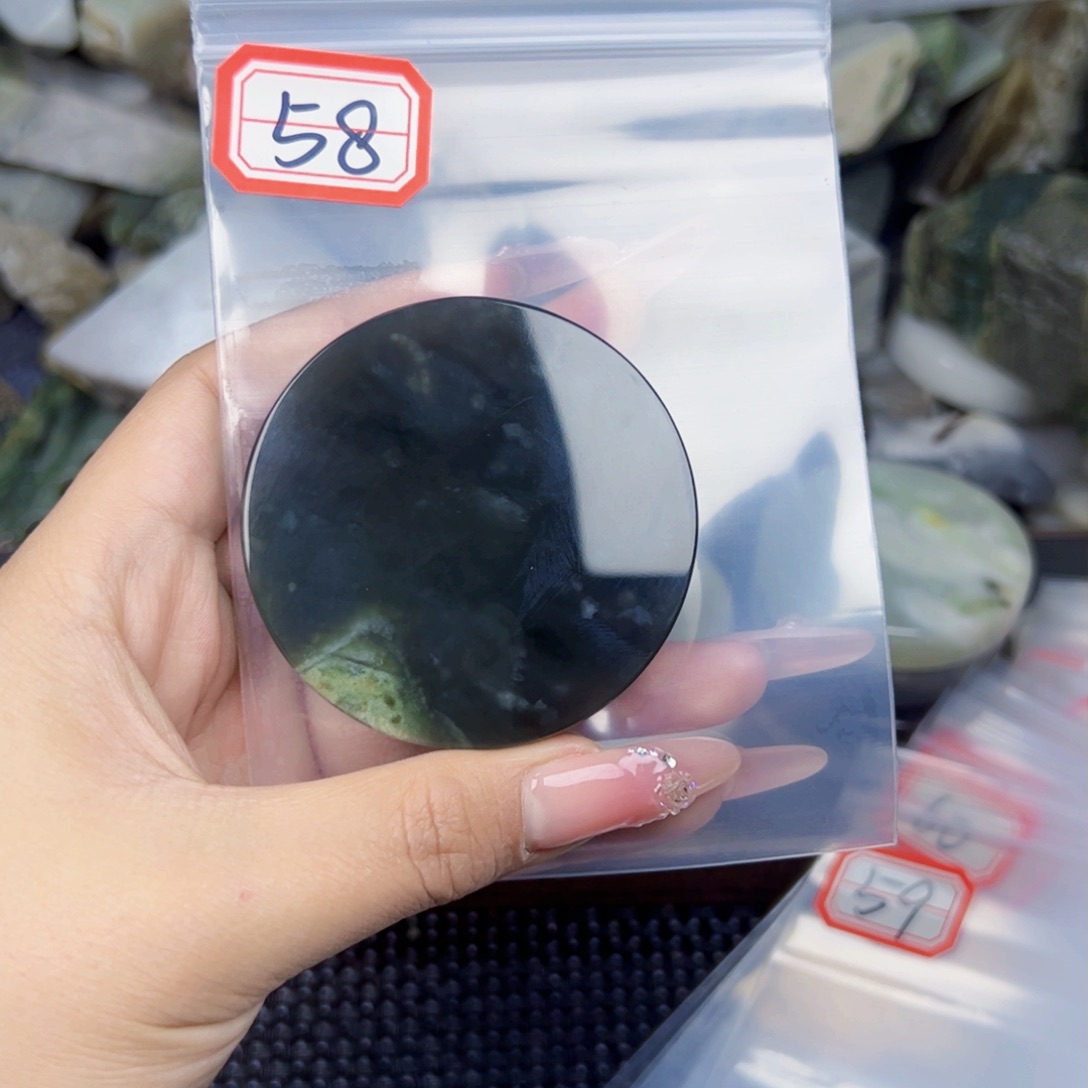 和田玉珠宝半成品未镶嵌