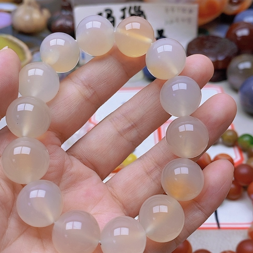 【闪购商品】未镶嵌玛瑙/玉髓珠宝半成品碧**?