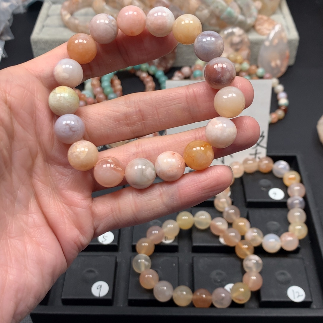 E***G玛瑙/玉髓未镶嵌手链