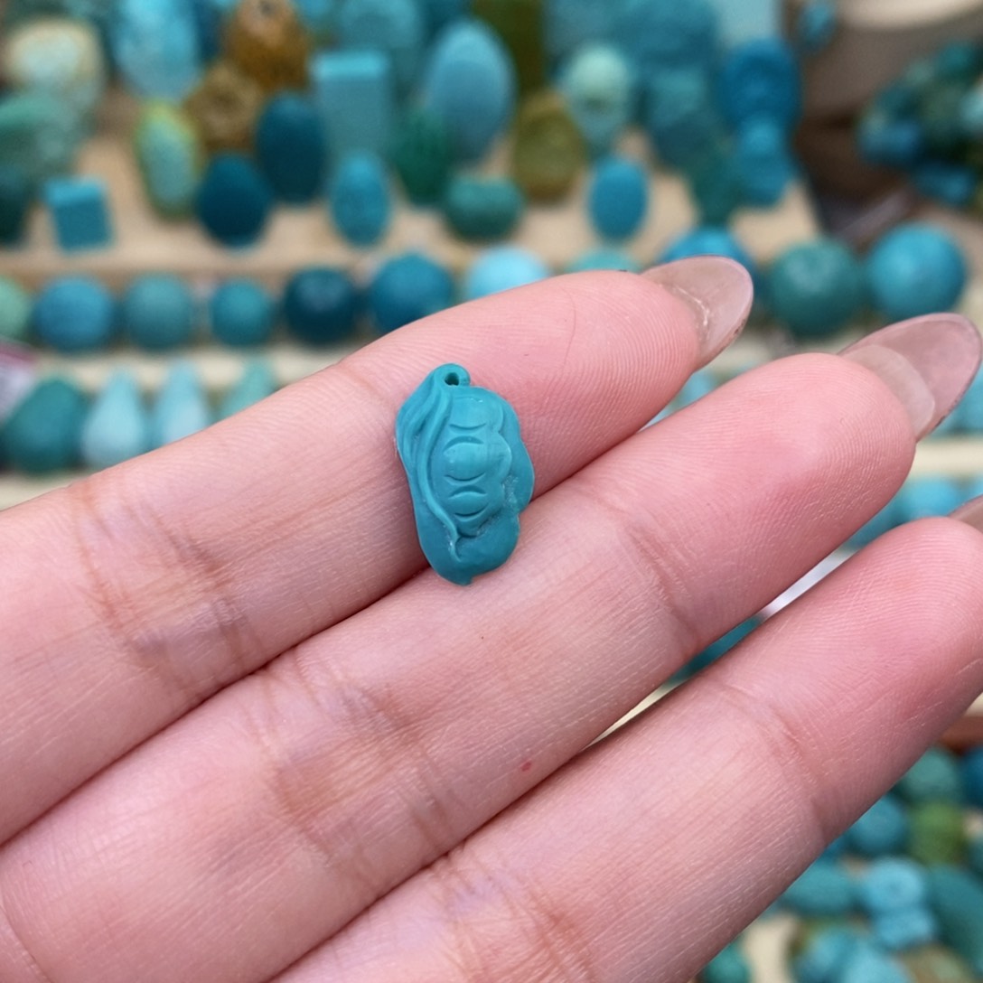 绿松石珠宝奇石未镶嵌