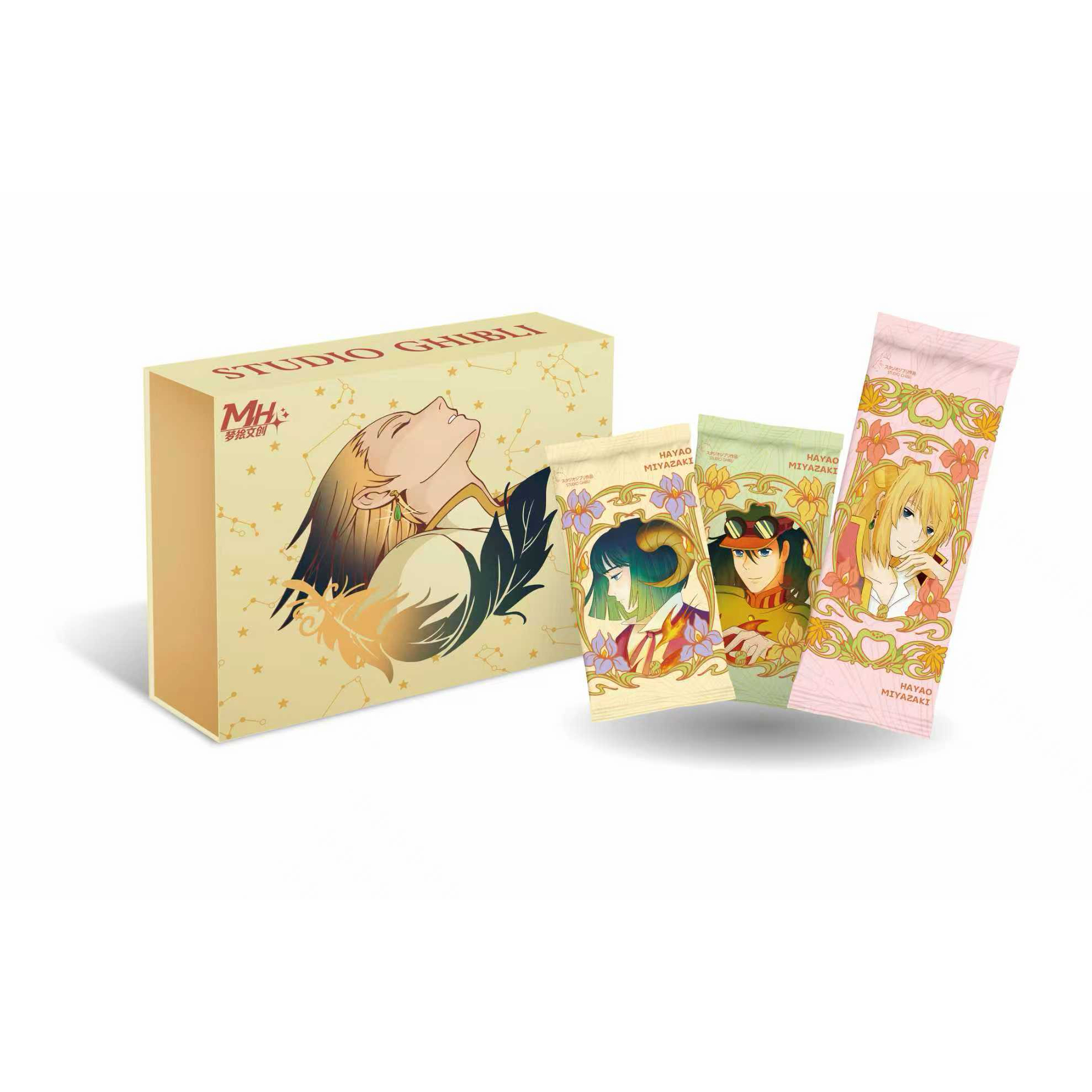  乖【拆盒】梦绘文创 宫崎骏第四弹国卡二创收藏卡牌盲盒（代拆）