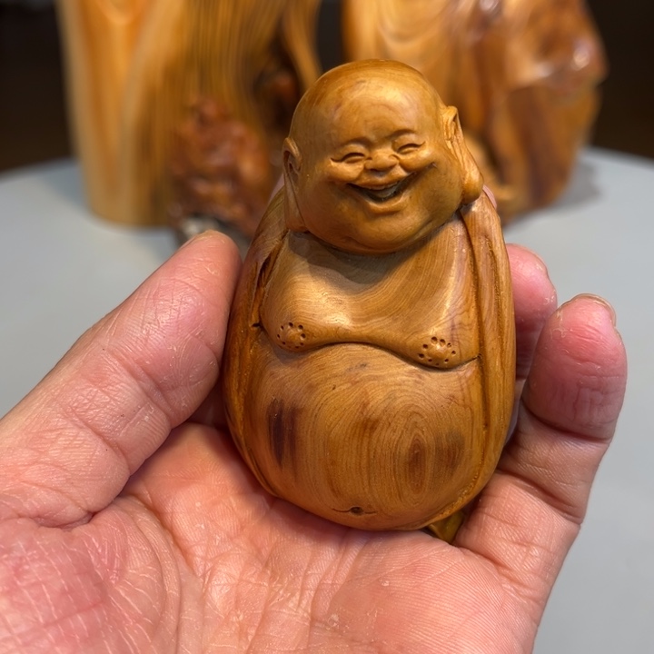柏木（崖柏）根雕工艺摆件