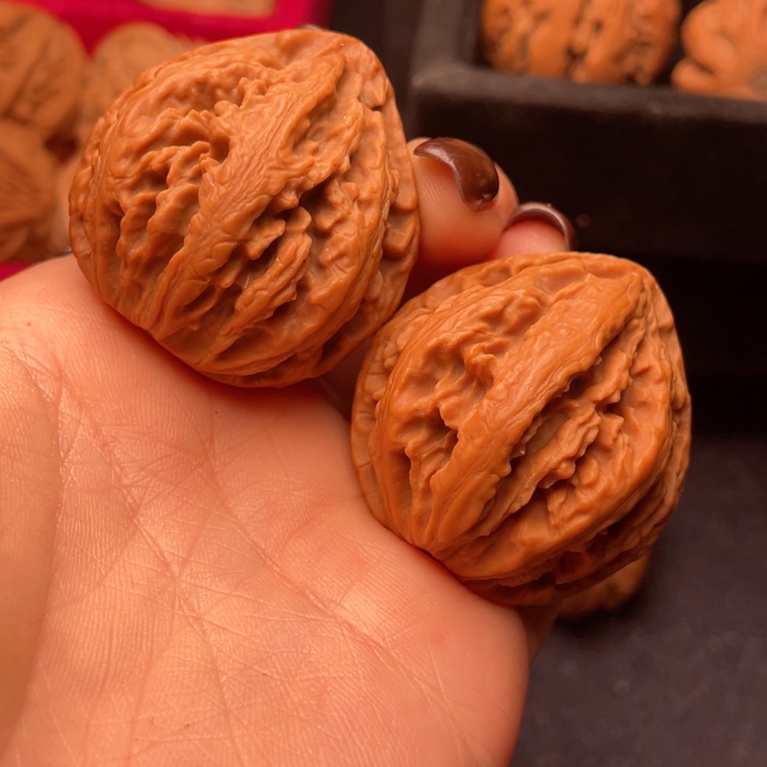 桃核吊坠秦岭核桃30