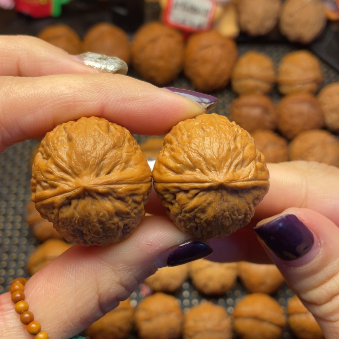 文玩核桃吊坠31尺全品闷尖木鱼元宝00014