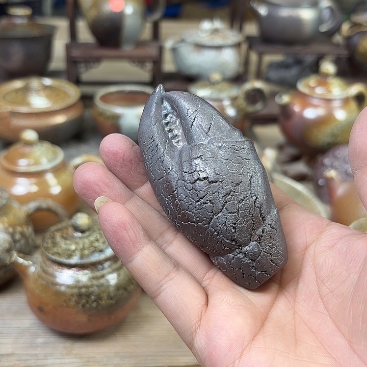 柴烧蟹钳茶宠  柴烧清仓福利