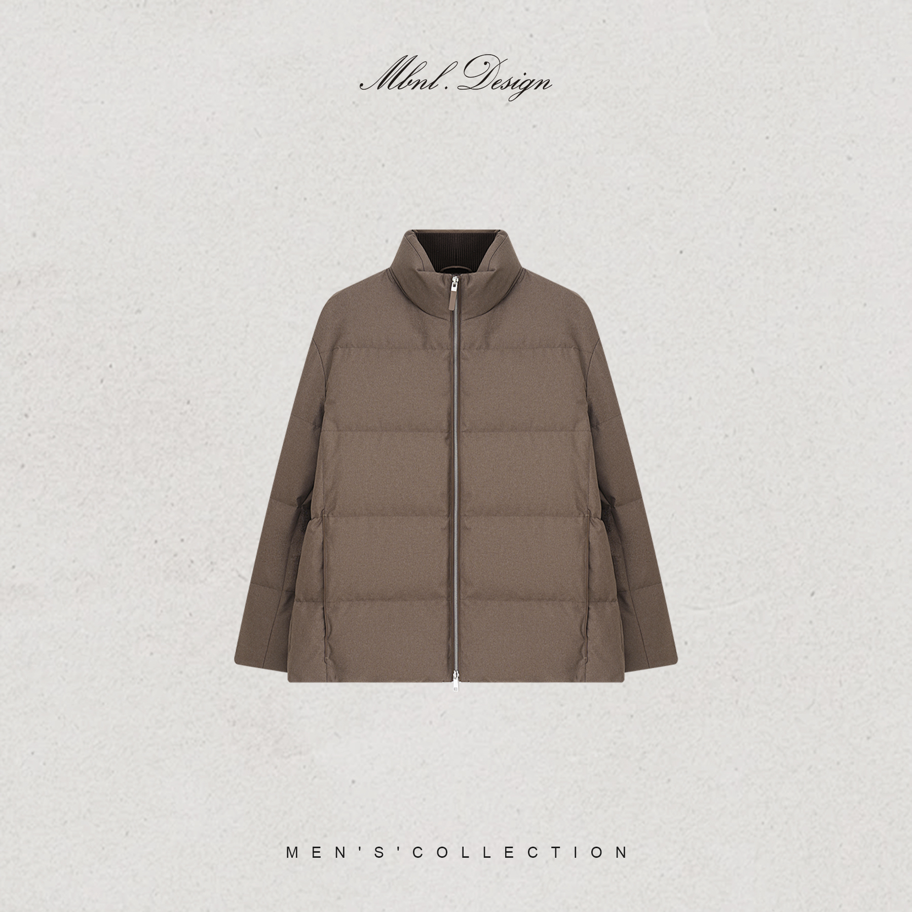 MBNL-F「杰尼.全面防护」秦磊男装90白鹅绒锁温羽绒服LL-WYR7067