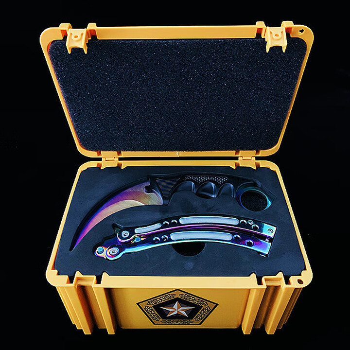 CSGO  五红合炉炼金反恐精英蝴蝶爪子周边道具