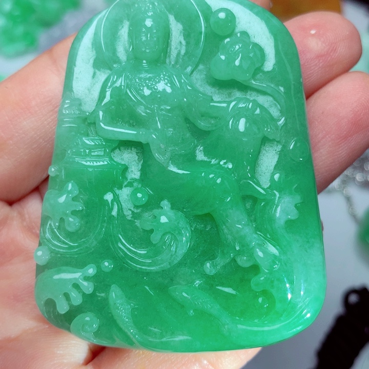 翡翠吊坠(不含链)未镶嵌