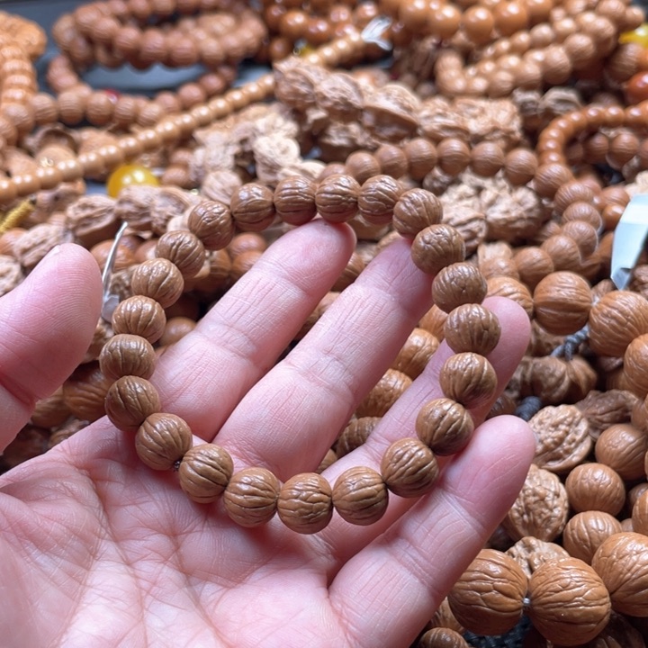 猴头核桃手串1.1小金豆