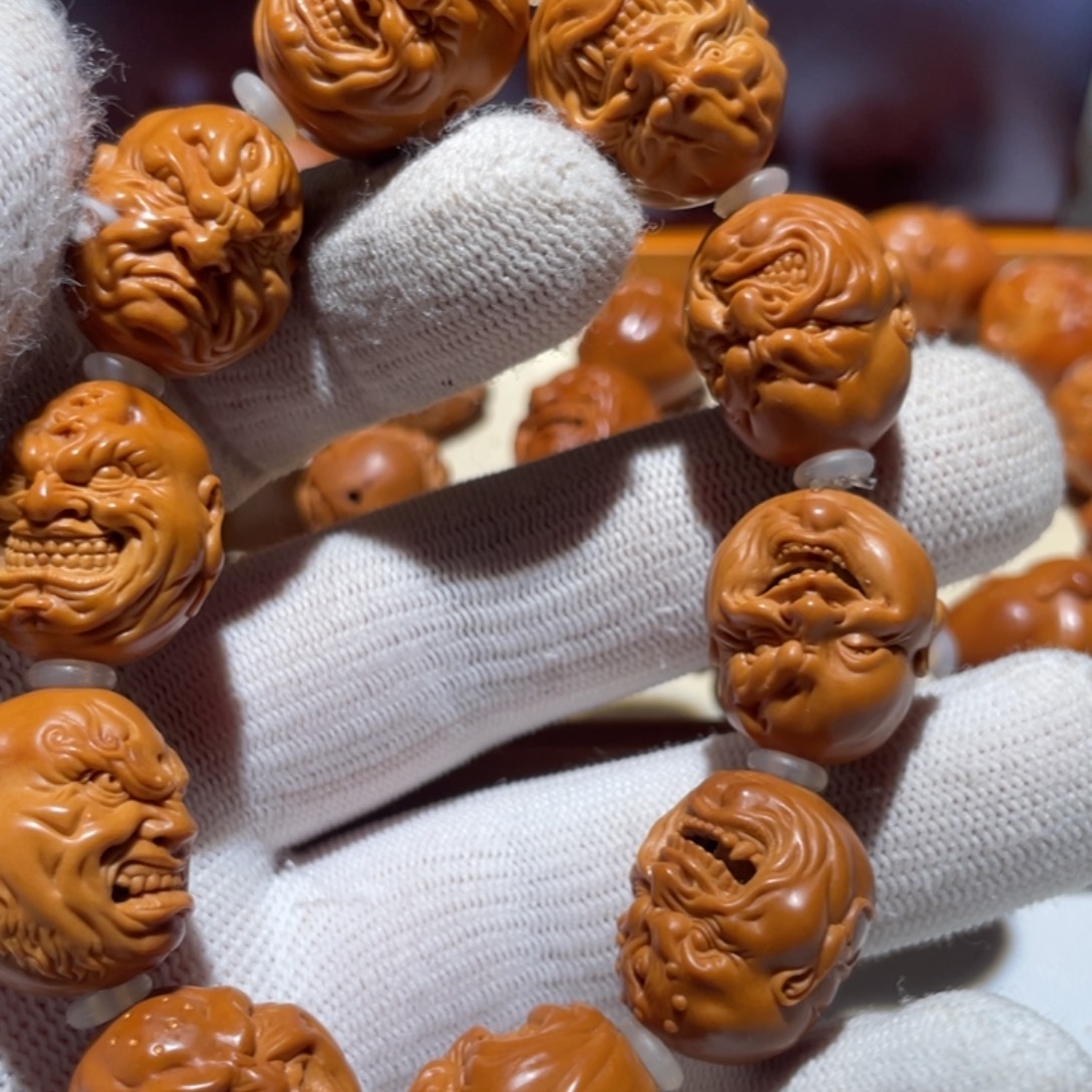 橄榄核手串经典恶僧