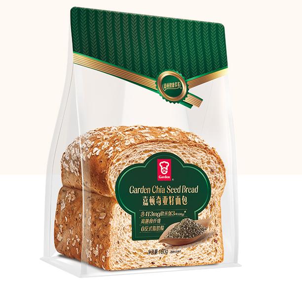 嘉顿奇亚籽面包160g