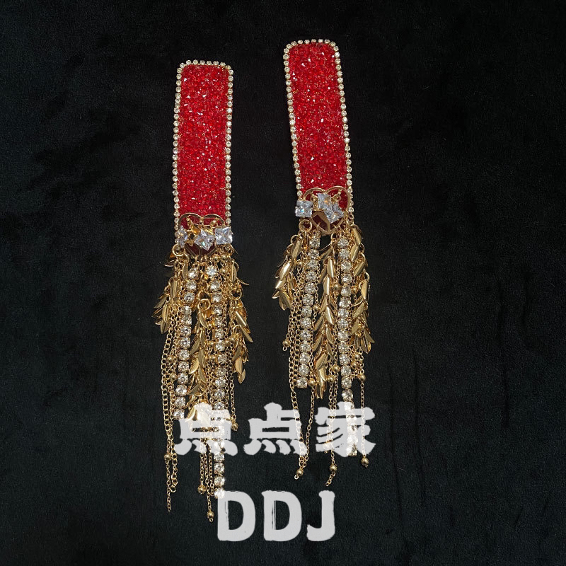 气质轻奢百搭中式流苏发卡发夹