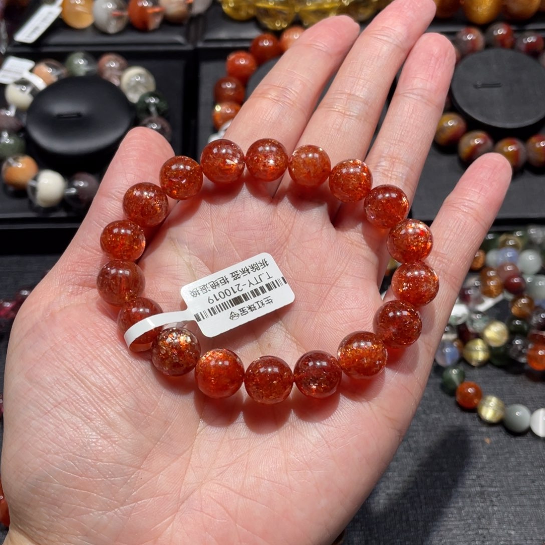 手链未镶嵌日光石M***.金太阳11mm