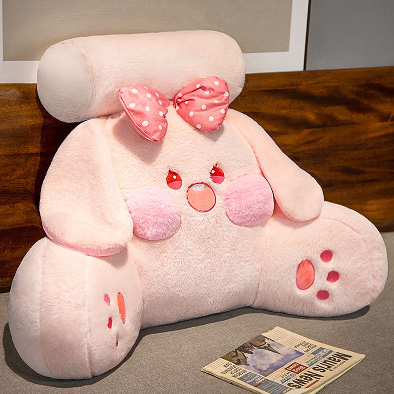 网红床头软包大靠背沙发靠垫学生宿舍床上看书护腰专用