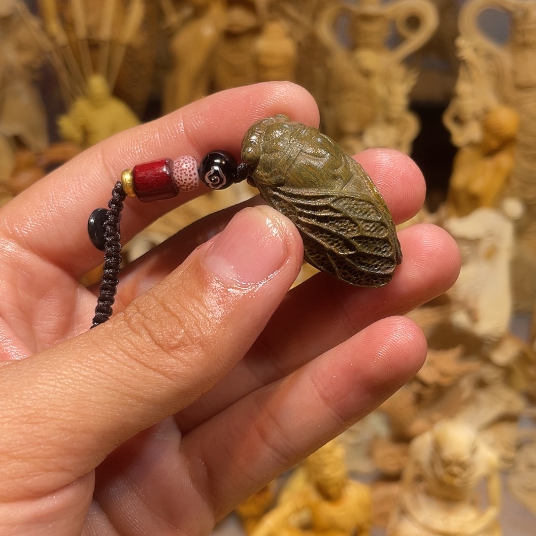 黄杨木绿檀小知了