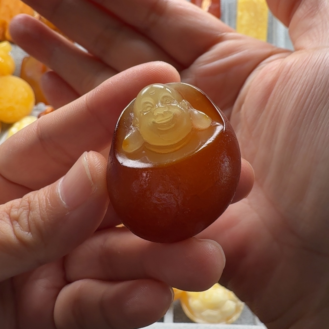 琥珀未镶嵌裸石海漂