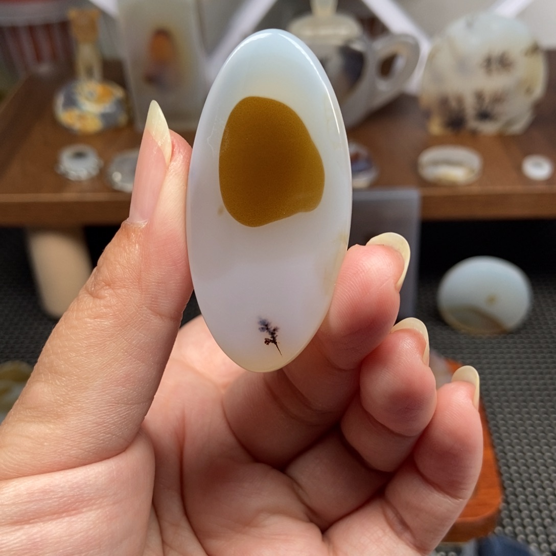 玛瑙/玉髓吊坠(不含链)未镶嵌