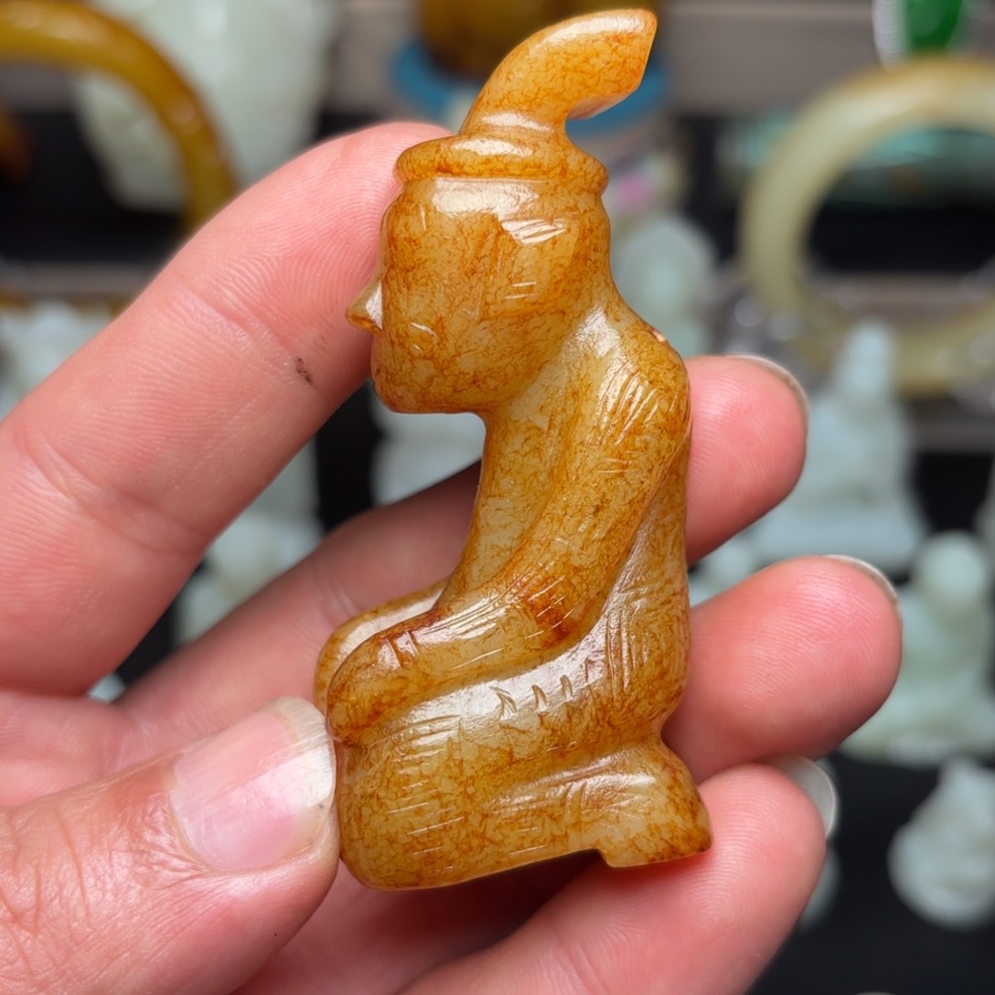 和田玉挂件未镶嵌