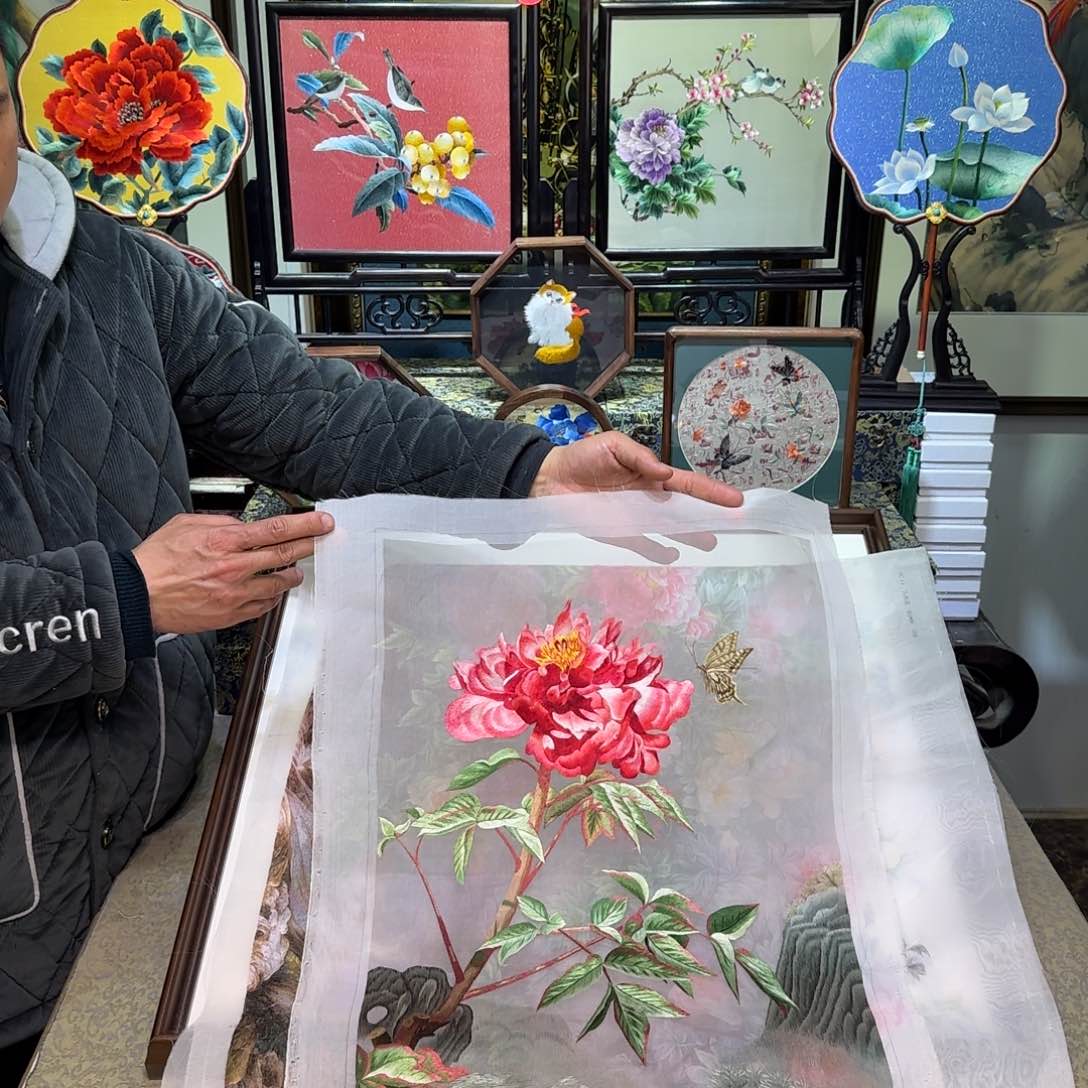 刺绣刺绣工艺精湛