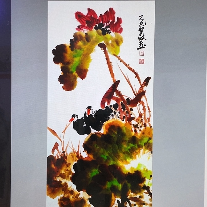 国画张圣敏先生纯手绘作品