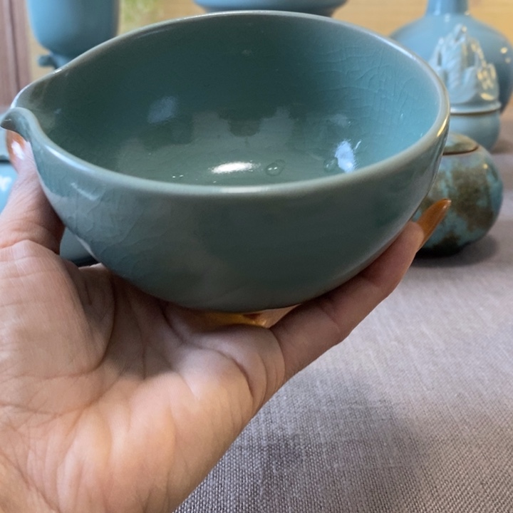 瓷片公道杯一一一一一一一一一