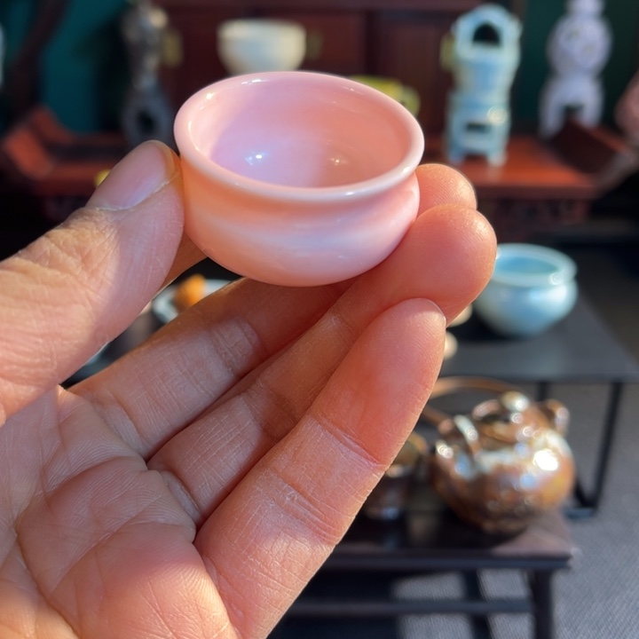 摆件微陶老王迷你花瓶