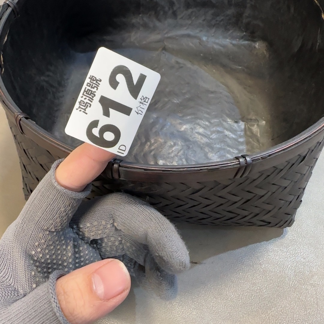 马***）竹编中古美术装饰工艺品