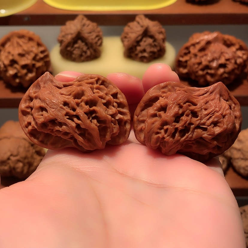 【闪购商品】文玩核桃吊坠鸳鸯