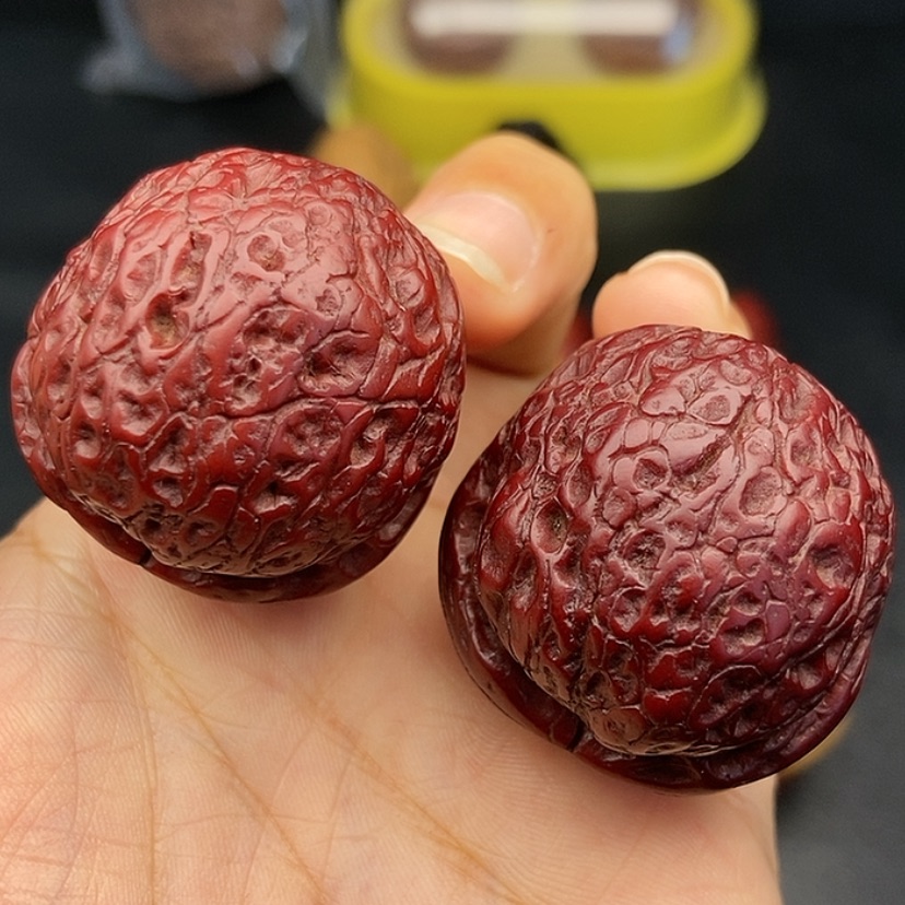 【闪购商品】把件文玩核桃36尺龙珠